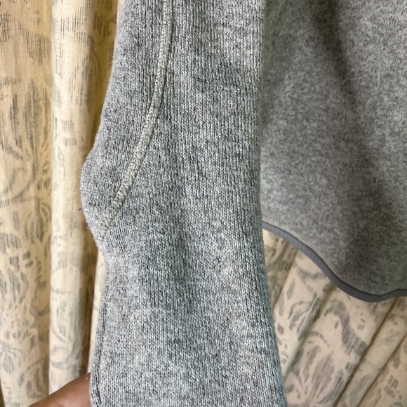 Patagonia Gray Better Sweater Quarter Zip Pullover Women’s M grey - Picture 7 of 8
